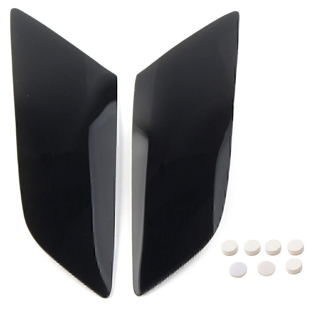 Black Headlight Lens Covers for Honda CBR600RR (2007-2012)