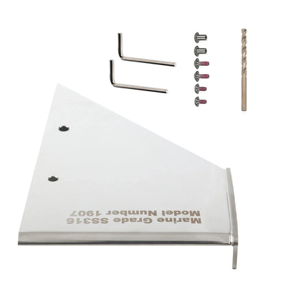 Stainless Steel Protector Skeg Guard for Mercury Alpha I 85-90