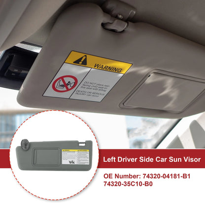 Left Car Sun Visor with Mirror for Toyota Tacoma (2005-2011)