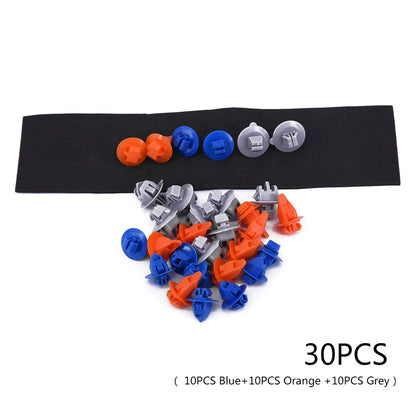 30pcs Car Door Trim Moulding Panel Clips for Toyota RAV4 4Runner FJ Cruiser