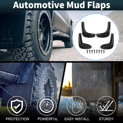 Mud Flaps Splash Guards for Suzuki Swift (2005-2010) 1 Set