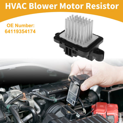 Blower Motor Resistor for BMW F90 (2016-2021) - 1 Pc Plastic Metal