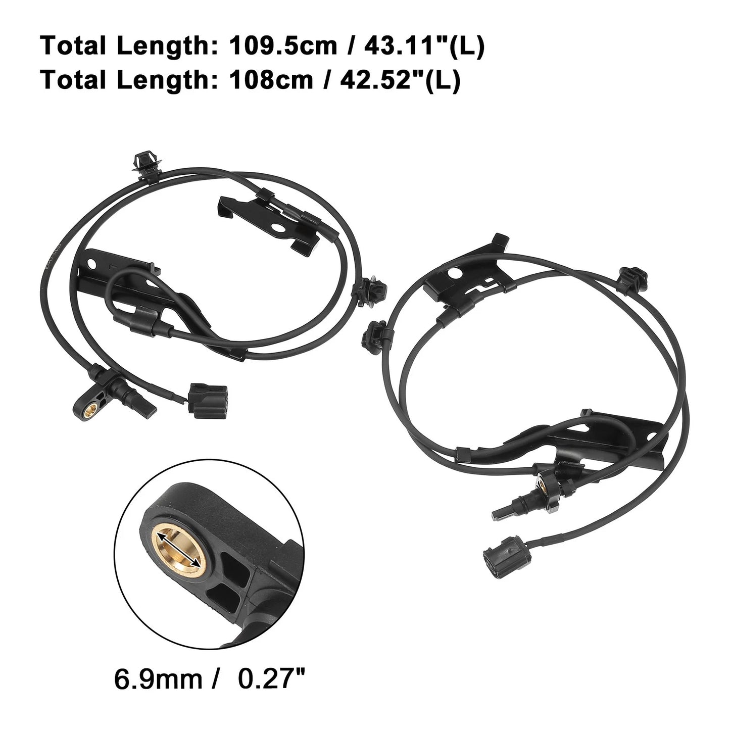 Front Left Right ABS Wheel Speed Sensors for Toyota RAV