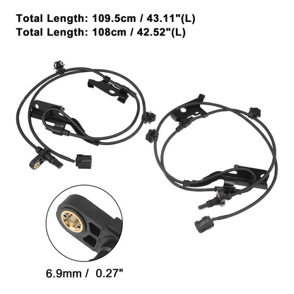 Front Left Right ABS Wheel Speed Sensors for Toyota RAV