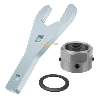 Rear Axle Lock Nut & 46mm Wrench Tool for Yamaha YFZ450R (2009–2024)