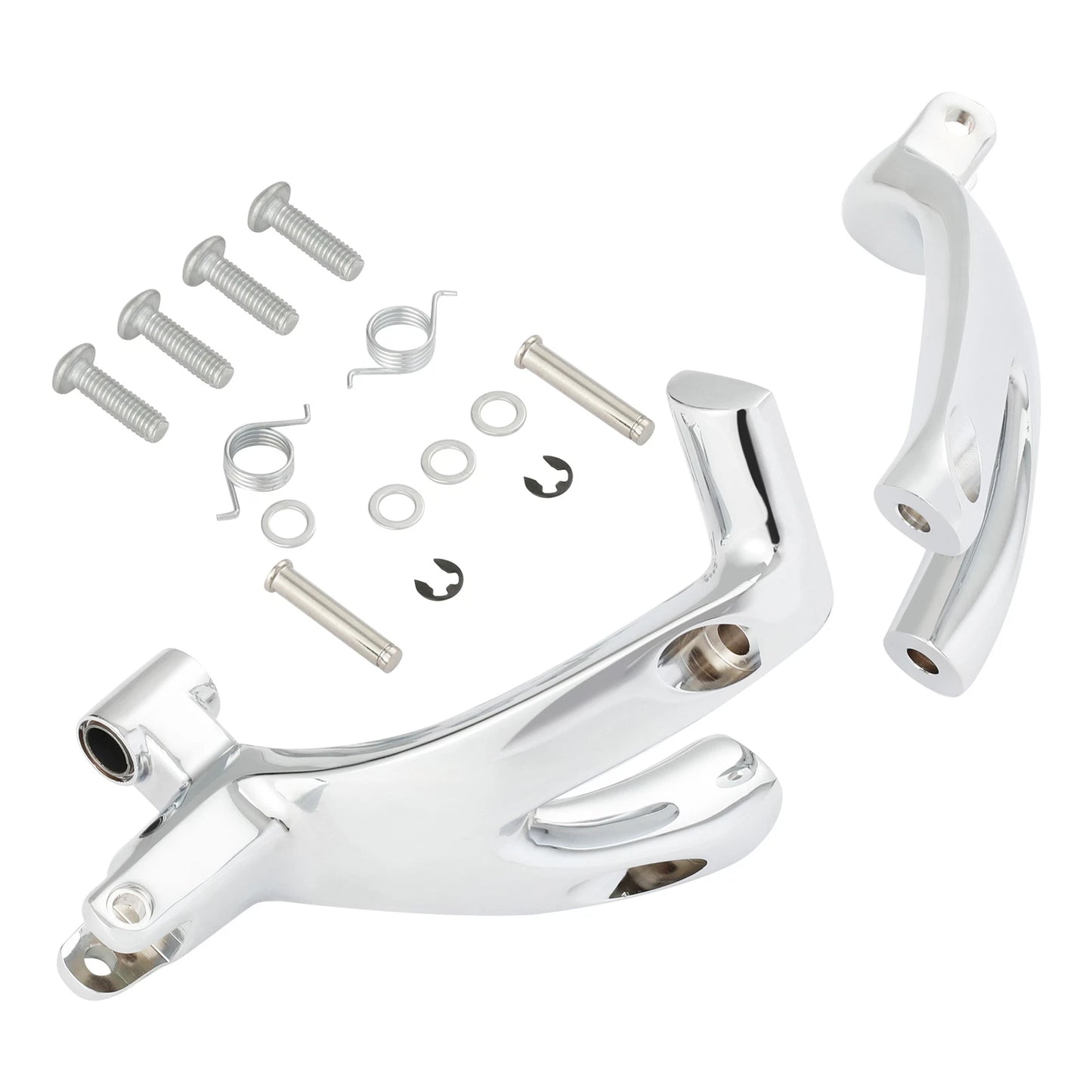 Forward Controls Mounts for Harley Fat Bob Sport Glide FLSB (2018-2024) Chrome