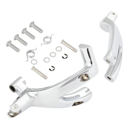 Forward Controls Mounts for Harley Fat Bob Sport Glide FLSB (2018-2024) Chrome