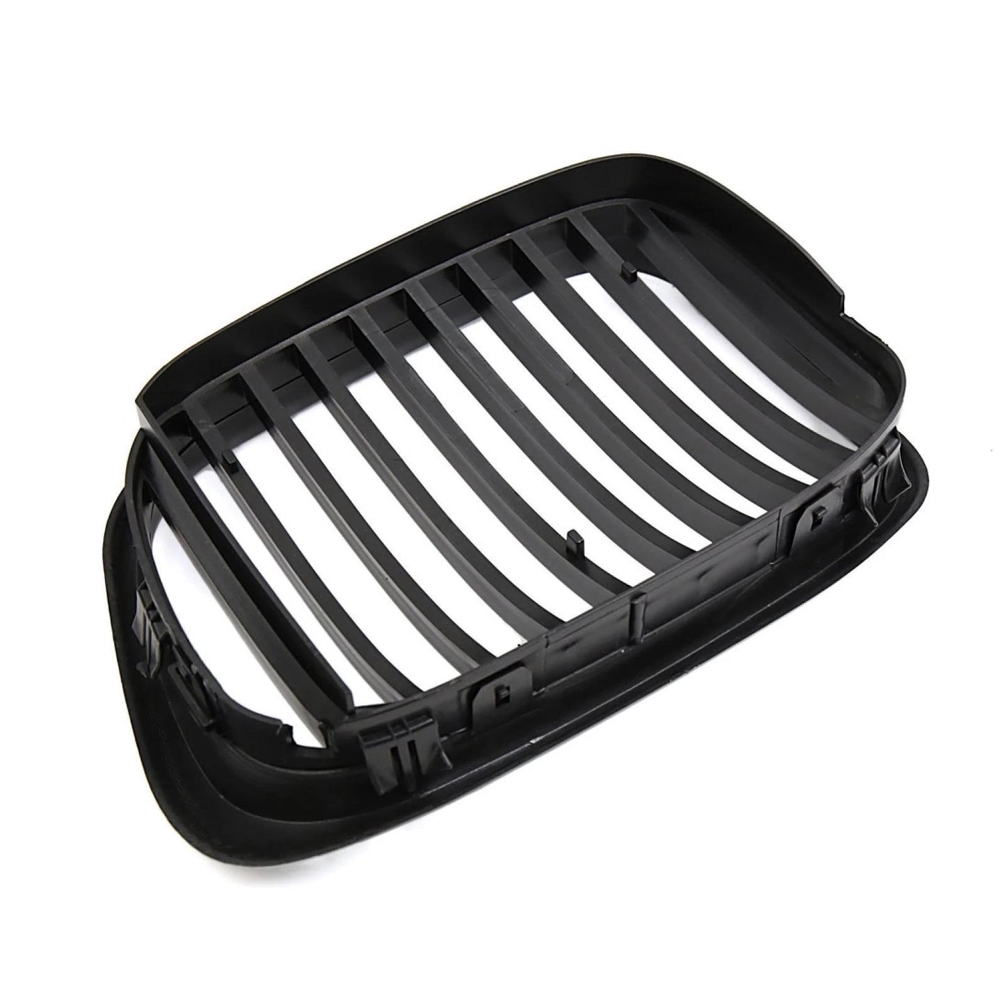 Matte Black Front Upper Hood Kidney Grille for BMW E39 525i 528i 540i M5 (1997-2003)
