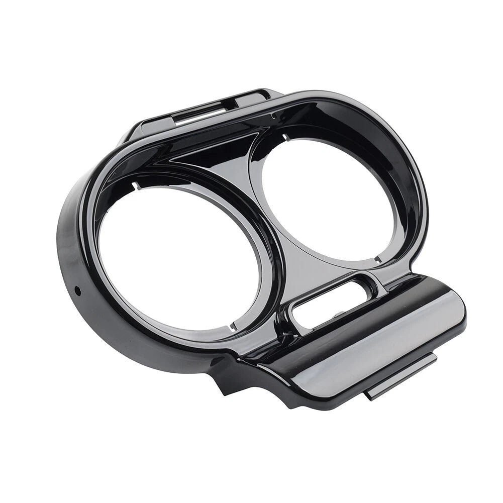 Gauge Cover Nacelle Housing Fairing Black for Harley Road Glide (1998-2013)