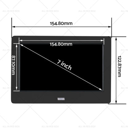 7" LED Digital Day Clock Calendar for Wall - Dementia Date Week Month Year