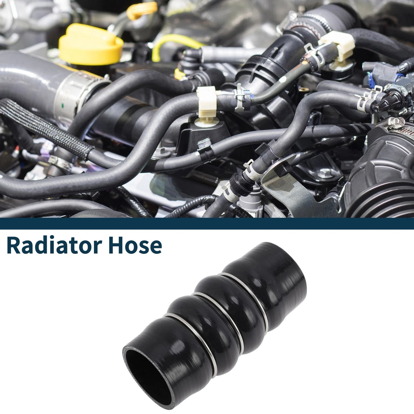 Heater Hose for Peugeot 207 1.4 HDI (2006-2012) - Rubber 1Pc