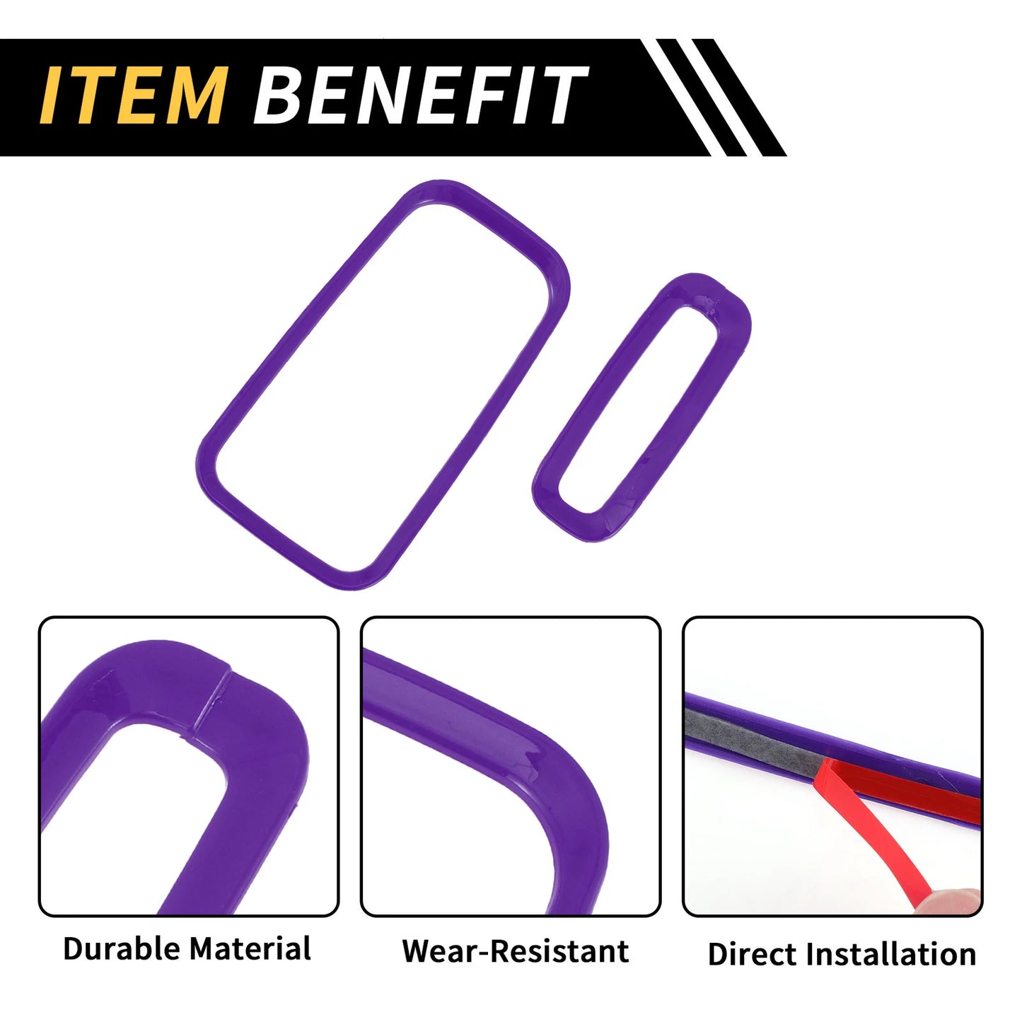 Console Gear Shift Ring Panel Cover Trim for Jeep Wrangler JK JKU (2007-2018)