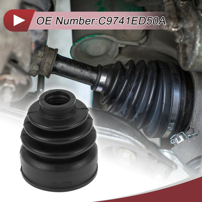 Inner CV Joint Boot Kit with Clamps for Nissan Versa (2019-2024)