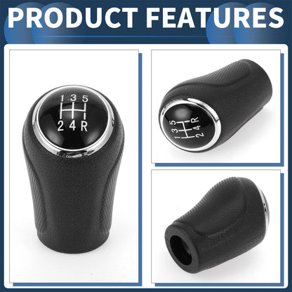5 Speed Manual Gear Shift Knob for Suzuki SX4 S-Cross (2016-2021) Black