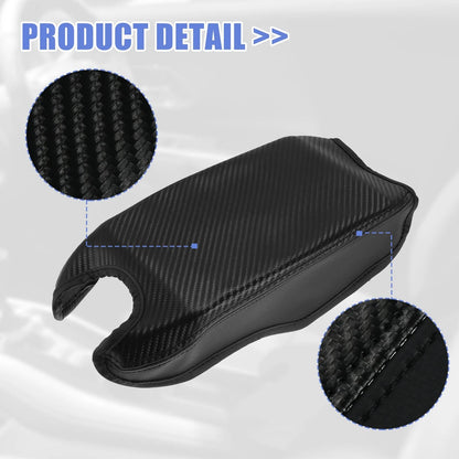 Armrest Protective Cover Pad for Honda HR-V (2016-2021) Carbon Fiber