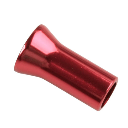 4 x Aluminum Alloy Red Tire Valve Stem Caps for Car (Fits Most Models)