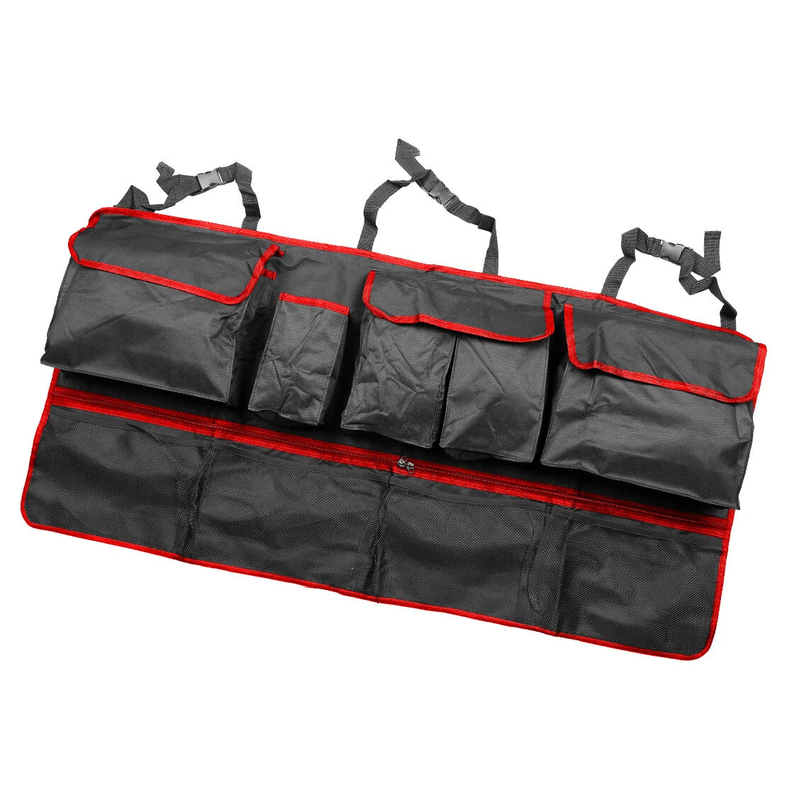 Multi Pocket Car Organizer Seat Back Storage Bag for Rear Trunk