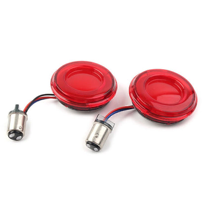 1157 LED Front Turn Signal Lights for Harley Dyna Sportster XL883 (2004-2023)