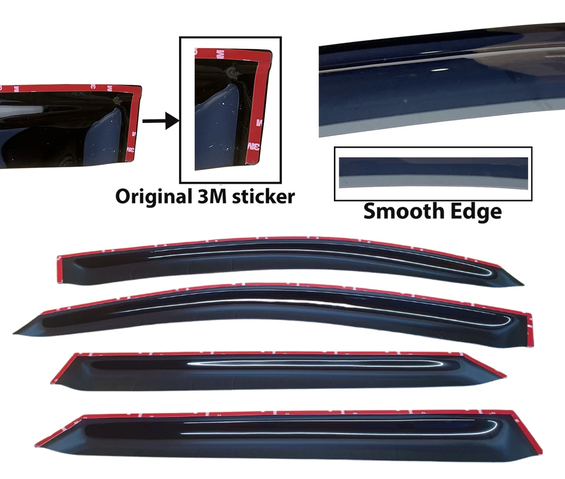 Weather shield Window visor for Hyundai Tucson (2015–2021)