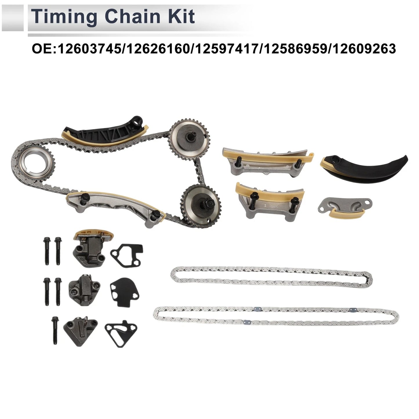 Timing Chain Kit for Chevrolet, Cadillac, Buick (2010-2015)