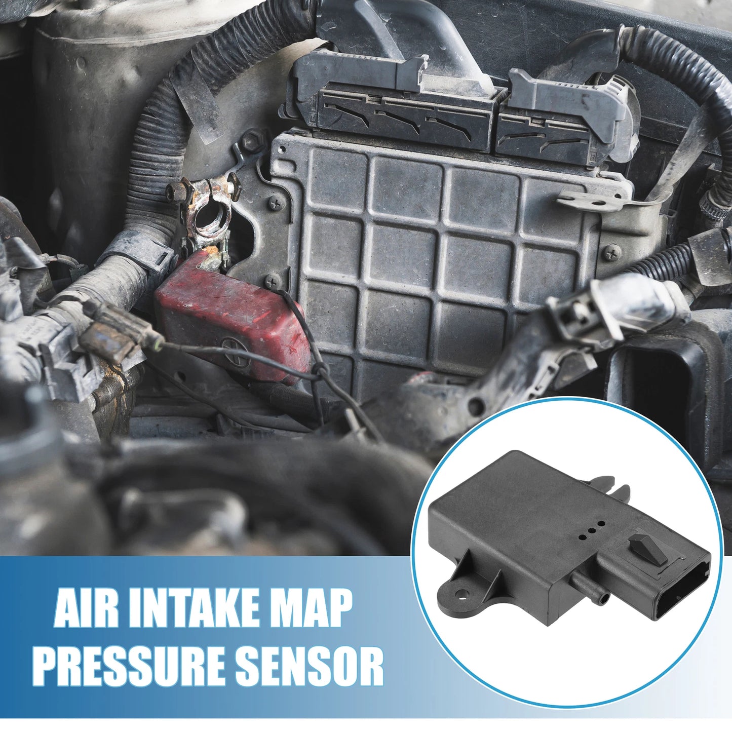 Air Intake MAP Pressure Sensor for Ford F-150 F-250 F-350 F600 (1997-2003)