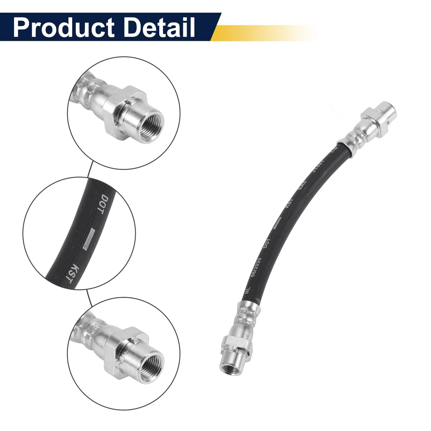 Rear Brake Hose for BMW X1 2013-2015 Hydraulic Brake Line 2 x Hoses