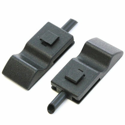 2 x Door Lock Knobs Black for Chevy GMC Yukon Silverado Sierra (2007-2013)