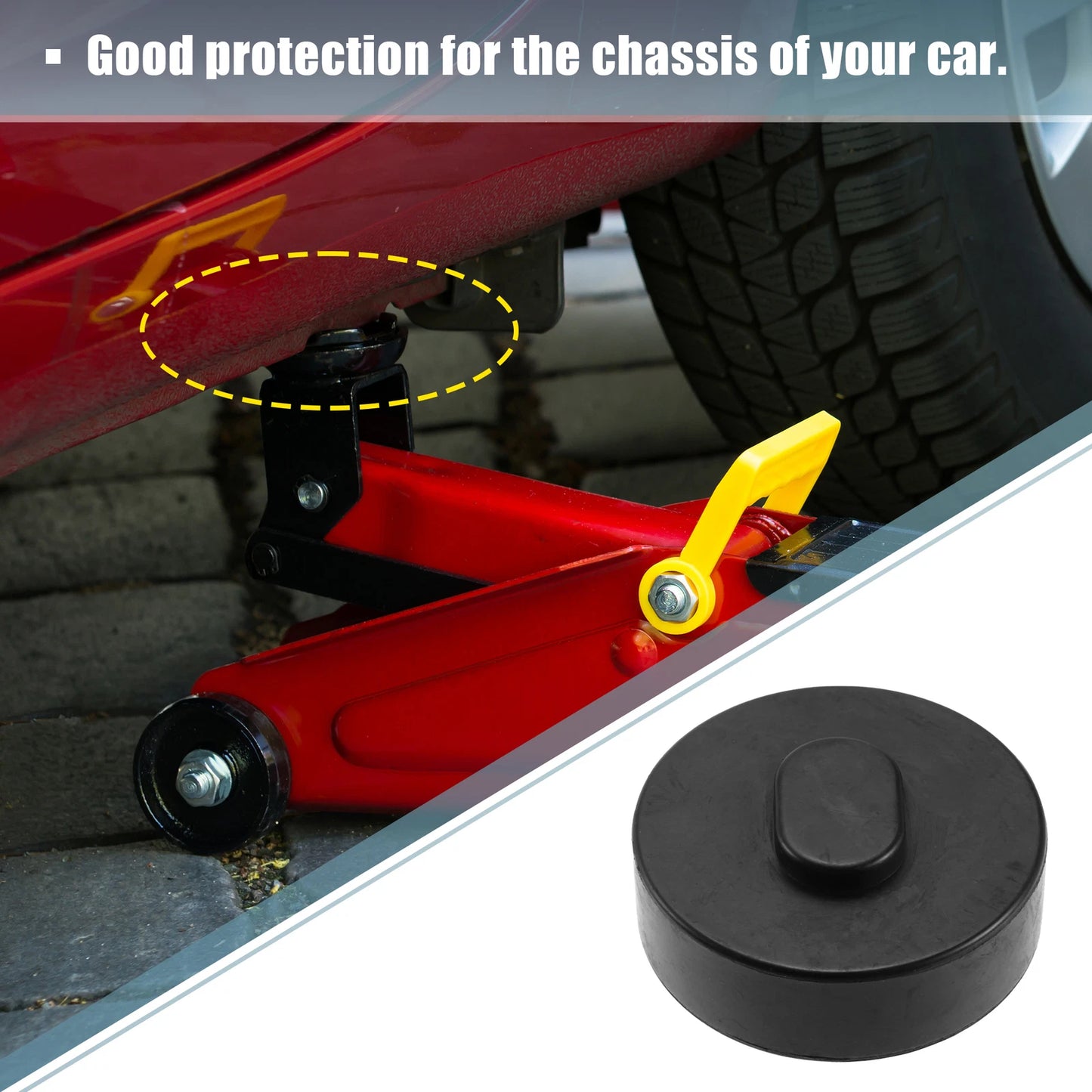 2 x Rubber Jack Puck Lift Pads for Porsche 911
