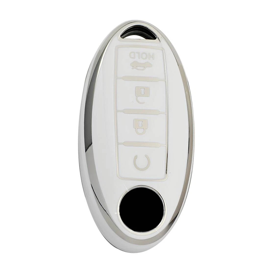 TPU 4-Button Key Shell Housing Cover for Nissan Murano, Versa, Note (2015-2023)