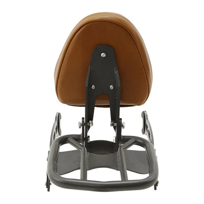 Rear Sissy Bar Backrest Luggage Rack Spools for Indian Scout (2015-2024)
