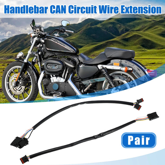 12 in Handlebar CAN Bus Wire Ext Harness for Harley Softail Dyna (1999–2017)