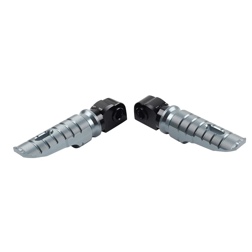 Grey Rear Passenger Footrest Pegs for BMW G310GS G310R G310RR (2017-2024)