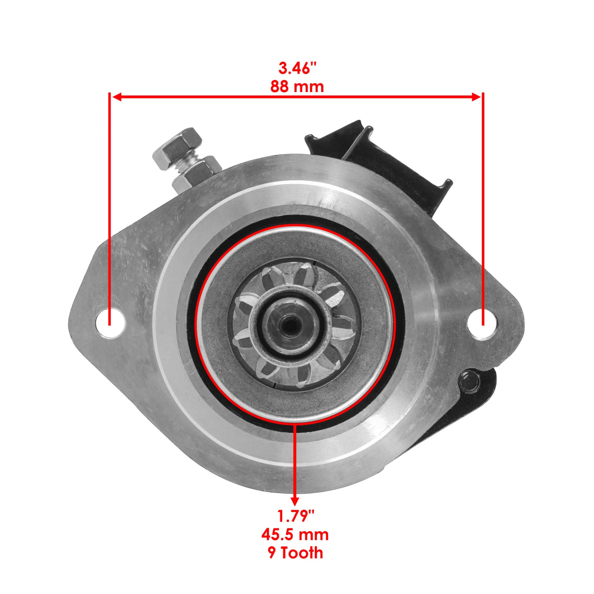 Starter Motor for Yamaha Outboard 200HP 200TLR 20" (1997-1998)
