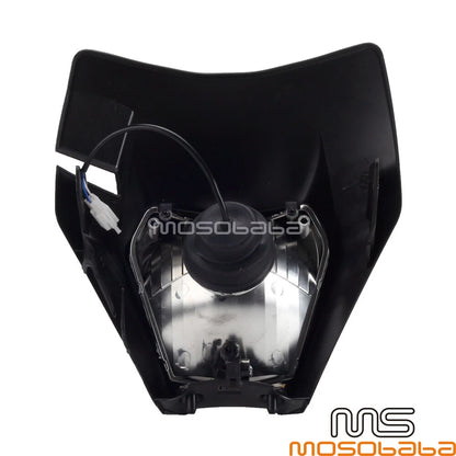 Front LED Headlight w/DRL Projector for KTM XCW EXC 300 450 501 690 (2017-2023)