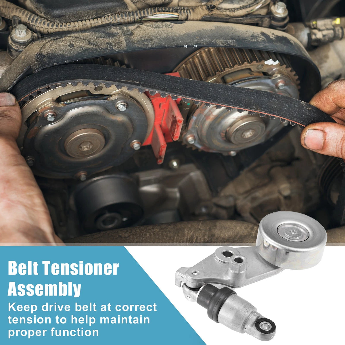 Belt Tensioner Pulley Assembly for Honda Odyssey 5 Door (2002-2004)