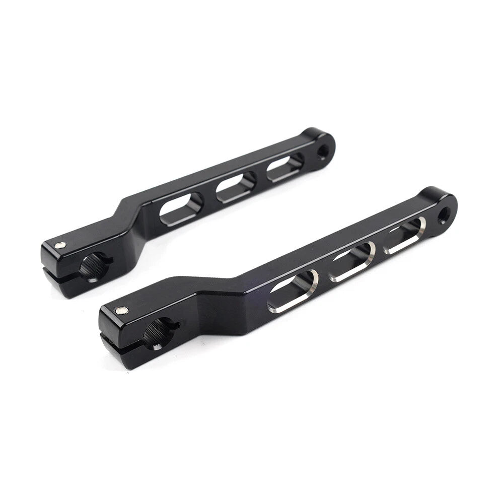 Billet Heel Toe Shift Lever Black & Silver for Harley Tour Electra Street Glide (2009-2023)