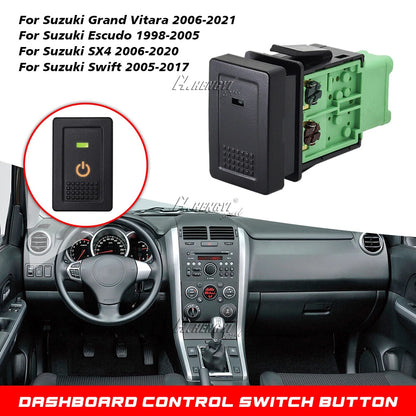 Dashboard Control Switch Button BLANK LED for Suzuki SX4 Swift Grand Vitara
