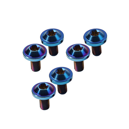 6pcs M5x30mm Alloy Torx Head Screws for Bike Motorcycle