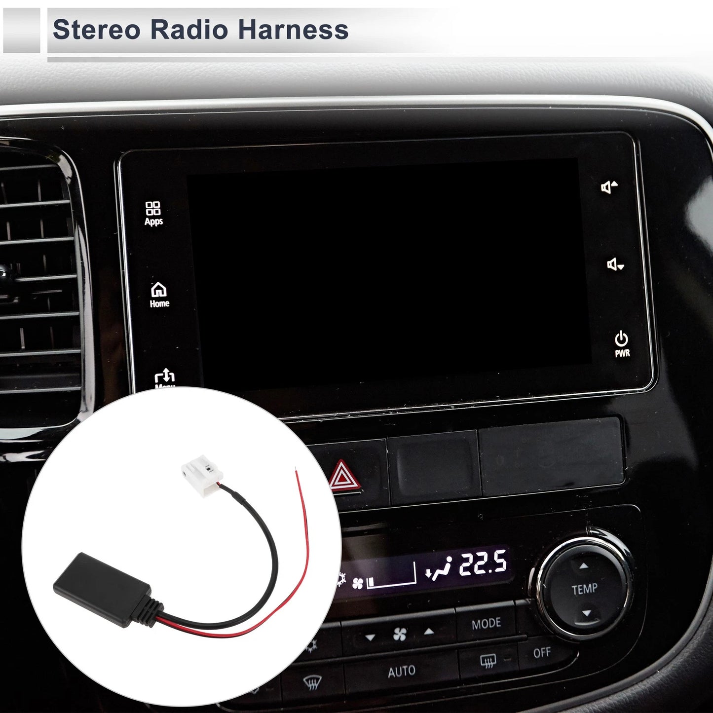 Stereo Radio Harness for Mercedes Benz W169 W245 W203 W209 (2001-2012)