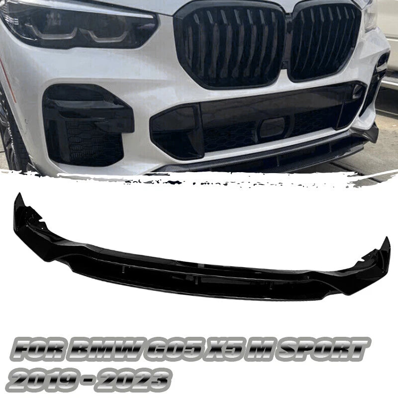 Front Bumper Lip Spoiler Splitter Body Kit for 2019-2023 BMW X5 G05