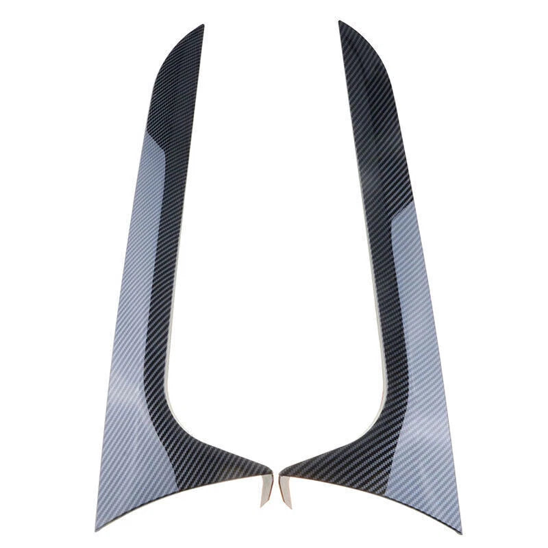 Carbon Rear Window Spoiler Side Wing Cover for Audi A6 C7 Allroad 2012-2018