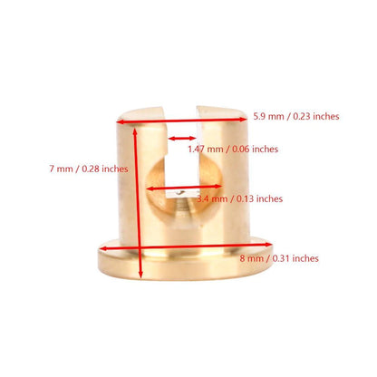 Throttle Cable End Joint Guide Nut for Polaris Suzuki Yamaha ATV