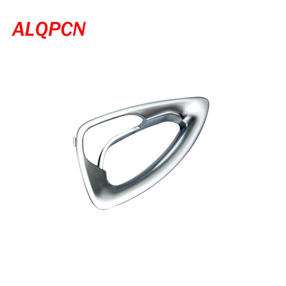 Silver 1 Pair Steering Wheel Cover Trim for Hyundai i45 Sonata (2011-2014)