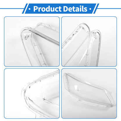 Car Front Right Headlight Lens Cover for Honda Accord (2013-2016)