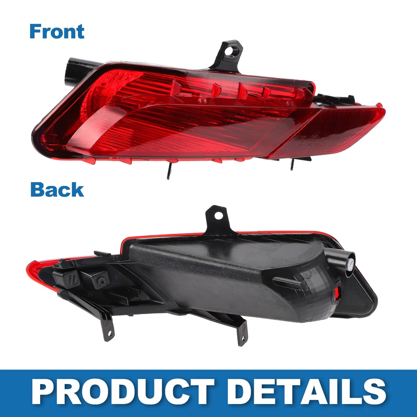 Left Rear Bumper Tail Light Shell for Volvo XC60 (2014-2017)