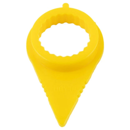 Wheel Nut Indicator 19mm 25PC for Car PU Yellow