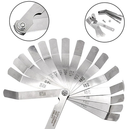 Feeler Gauge Stainless Steel for Motorcycle Engine Maintenance