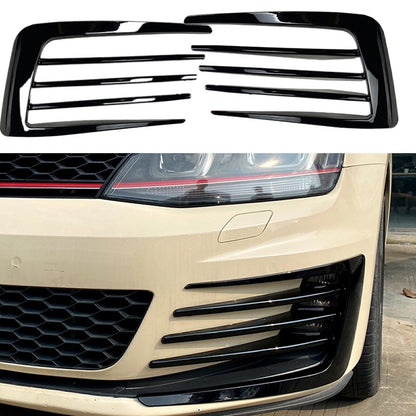 Fog Light Trim Cover for VW Golf 7 GTI (2013-2016) Gloss Black