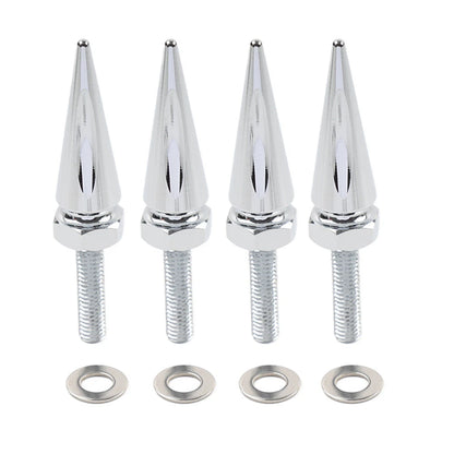 Chrome Windshield Spike Bolts for Harley Road Glide (2015-2023)