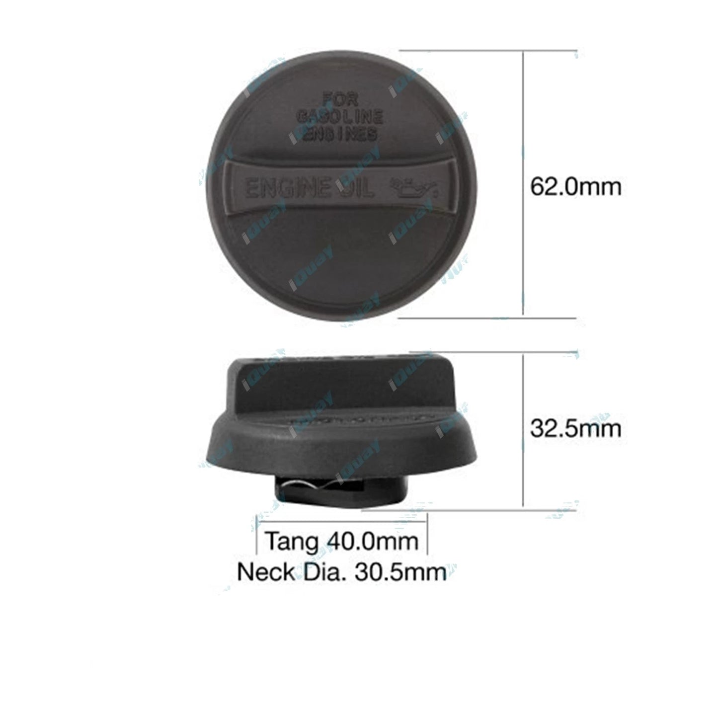 Engine Oil Filler Cap for Toyota Kluger MCU28R V6 3.3L (2003-2007)